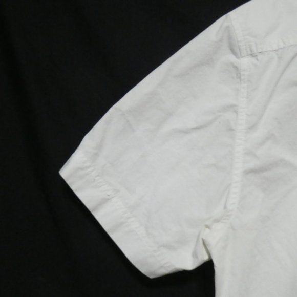 CALVIN KLEIN JEANS | xl extra large | White Short Sleeve Casual Shirt | GUC - Picture 10 of 15